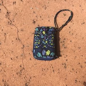 Vera Bradley Smartphone Wristlet in Indigo Pop
